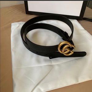 Gucci Mormont thin Belt size 85 Authentic